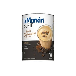 [189187] biManán beFit Batido Sabor Cappuccino, 540 g