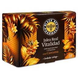 [192776] Black Bee Pharmacy Jalea Real Vitalidad, 20 Uds