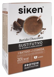 [192937] Siken Batido Sustitutivo de Chocolate, 6 Sobres