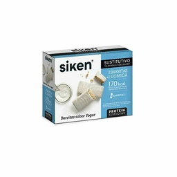 [193002] Siken Barritas Sustitutivas sabor Yogur, 8 Uds