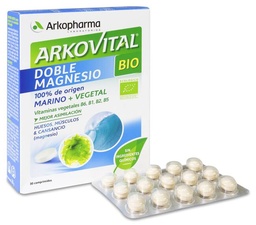 [193059] Arkopharma Arkovital Doble Magnesio BIO, 30 Comprimidos