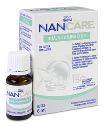 [198298] Nestle Nan Nancare DHA Vitaminas D y E, 8 ml