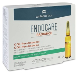 [199409] Endocare Radiance C Oil Free, 10 Ampollas x 2 ml