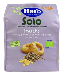 [192927] Hero Baby Snack Lentejas y Maíz Eco-Bio