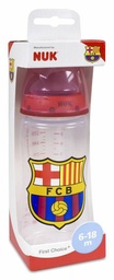 [181747] Nuk FC Biberón Barcelona Tetina Silicona 300 ml 6-18 M, 1 Ud