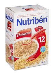 [155139] Nutriben Desayuno Copos de Trigo, 750 g