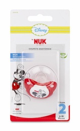 [156151] Nuk Trendiline Mickey Mouse Chupete Silicona 6-18 M, 1 Ud