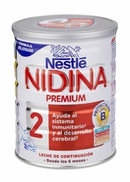 [368100] Nidina Premium 2 Leche en Polvo, 800 g