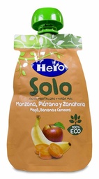 [186566] Hero Baby Bolsita Solo Manzana, Plátano y Zanahoria, 100 g