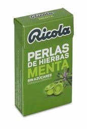 [173407] Ricola Perlas Menta Sin Az£car, 25 g