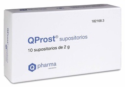 [182168] QProst Supositorios, 10 Uds