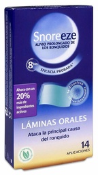 [125898] Snoreeze L minas Orales, 14 Comprimidos