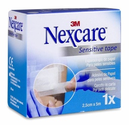 [183647] Nexcare Esparadrapo Papel Blanco 25 mm x 5 m, 1 Ud