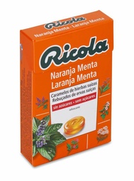 [173399] Ricola Caramelos Menta - Naranja, 50 g