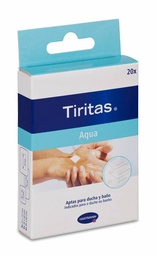 [245357] Tiritas Transparentes Aqua, 20 Uds