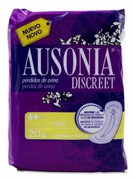 [177304] Ausonia Discreet Mini, 20 Uds