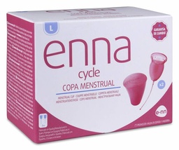 [183165] Enna Cycle Copa Menstrual Talla L, 2 Uds