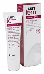 [191912] LETIfem Sensitive Crema Vulvar, 30 ml