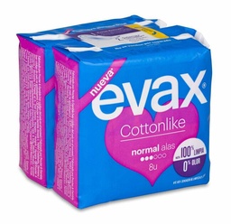 [173561] Evax Cottonlike Normal con Alas, 16 Uds