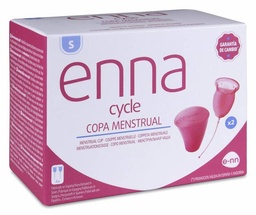 [183161] Enna Cycle Copa Menstrual Talla S, 2 Uds