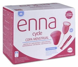 [183164] Enna Cycle Copa Menstrual con Aplicador Talla M, 2 Uds