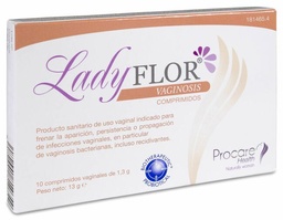 [181465] Ladyflor Vaginosis, 10 Comprimidos