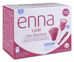 [183162] Enna Cycle Copa Menstrual con Aplicador Talla S, 2 Uds