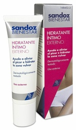 [168452] Sandoz Bienestar Hidratante Íntimo Externo, 30 ml