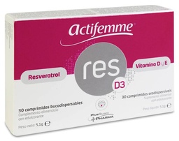 [186152] Actifemme ResD3, 30 Comprimidos Bucodispersables