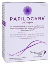 [181816] Papilocare Gel Vaginal Reepilizante, 7 Uds