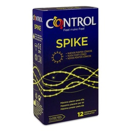 [194580] Control Preservativos Spike, 12 Uds