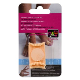 [182031] Neh Feet Anillo Digital con Gel Talla Mediana 2 uds