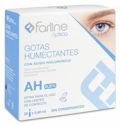 [183287] Farline Gotas Humectantes con µcido Hialurónico 20 Monodosis