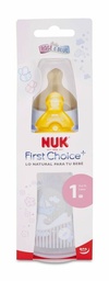 [269936] Biberon Pp Latex Nuk First Choice 300 Cc Blue T-1 