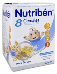 [165240] Nutriben 8 Cereales 600 gr 