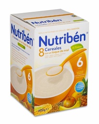 [167817] Nutriben 8 Cereales y Miel 4 Frutas 600 gr 