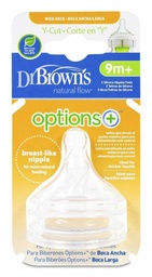 [233612] Tetina Silicona Boca Ancha Dr Brown´s Natural Flow Cereales 3 U 