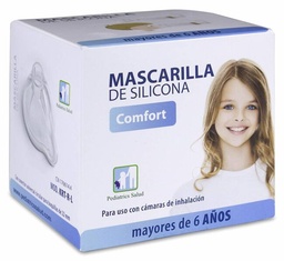 [176614] Pediatrics Mascarilla Silicona + 6 Años, 1 Ud