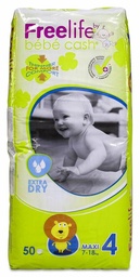 [160842] iD Freelife Pañal Bebé Maxi 7-18 kg, 48 Uds