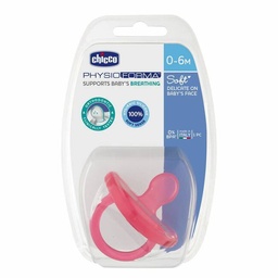 [169310] Chicco Chupete Physio Soft Gommotto Silicona 0-6m Rosa, 1 Ud