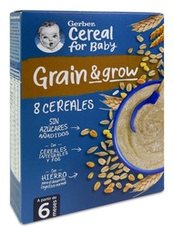 [201064] Gerber Papilla 8 Cereales, 250 g