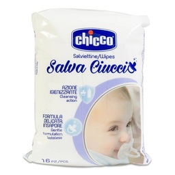 [182402] Chicco Toallitas Limpia Chupetes, 16 uds