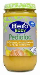 [164201] Hero Baby Pedialac Plátano, Mandarina y Pera, 235 g