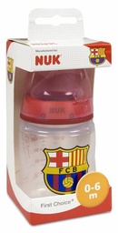 [181746] Nuk FC Biberón Barcelona Tetina Silicona 150 ml 0-6 M, 1 Ud